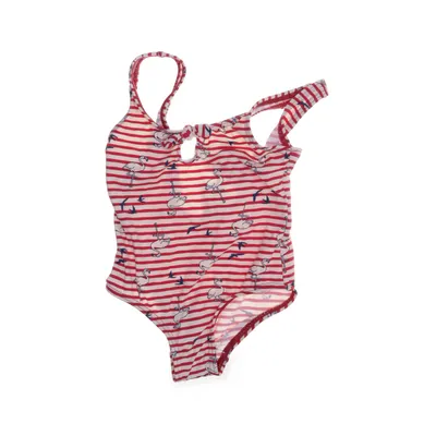 Badpak (Beige, Rood) van Water Lemon Polyamide, Elastaan
