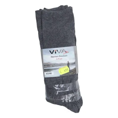 Socks (Gray) from Viva Cotton, Elastane, Polyester