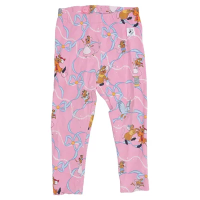 Pajama pants (Pink, Multicolored) from Disney x Polarn O. Pyret Elastane, Organic cotton