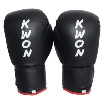 Boxing gloves (Black) from Kwon Polyamide, Polyurethane