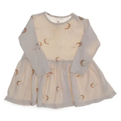 Klänning (Beige) från Konges Sløjd Ekologisk bomull