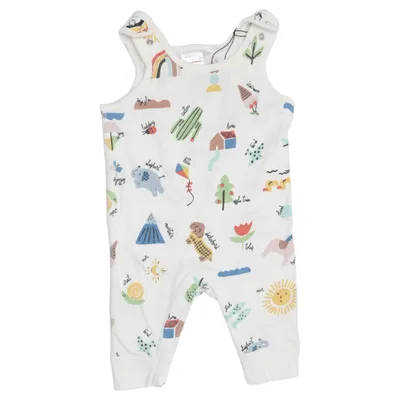 Sparkdräkt (Vit, Flerfärgad) från Hanna Andersson Bomull