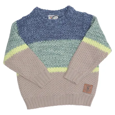 Tröja (Blå, Grön, Beige, Flerfärgad) från Infinity Kids Akryl
