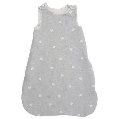 Swaddle sack (Gray, White) from David Fussenegger Cotton