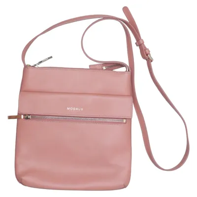 Skuldertaske (Pink) fra Modalu Læder, Polyester