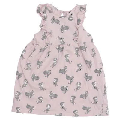 Kjole (Pink, Flerfarvet) fra H&M Baby Bomuld