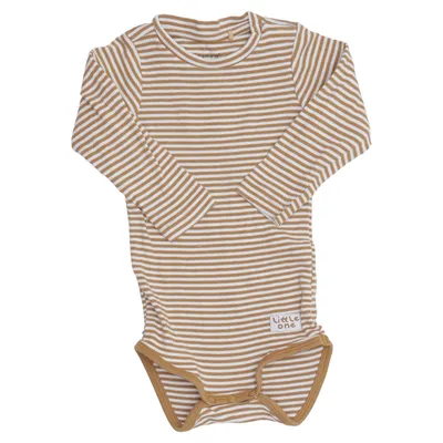 Body (Brown, White) from Name It Elastane, Organic cotton