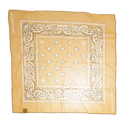 Handkerchief (Yellow, White) from Jacob Cohen Cotton