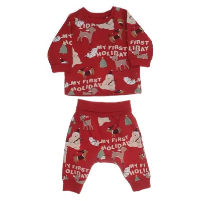Julkläder (Flerfärgad, Röd) från H&M Baby Bomull