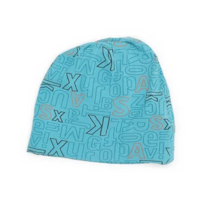 Beaniemössa (Blå, Flerfärgad) från Kaxs Proxtec Elastan, Ekologisk bomull