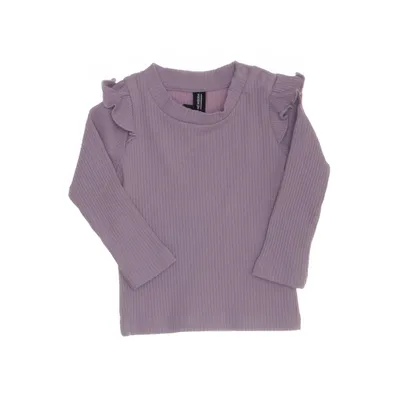 Långärmad t-shirt (Lila) från Newborn Bomull, Elastan