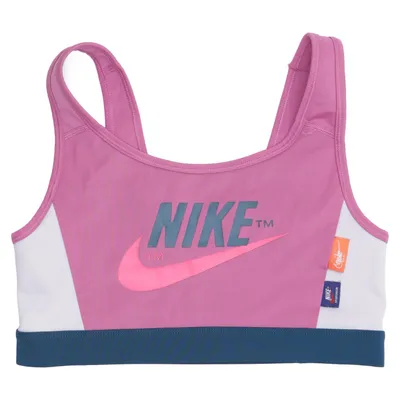 Sport-bh (Roze, Meerkleurig) van Nike Elastaan, Polyester