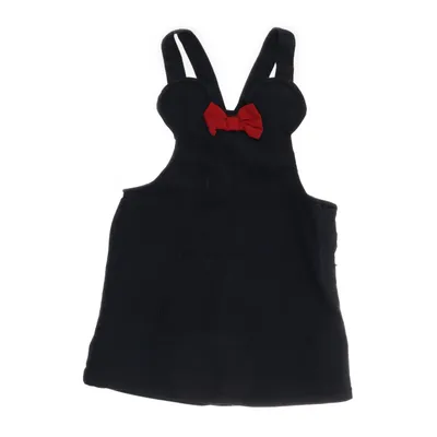Dungaree dress (Black, Red) from H&M Baby Cotton, Elastane, Polyester