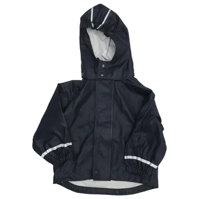 Regnjacka (Blå) från Kaxs by KappAhl Polyester, Polyuretan