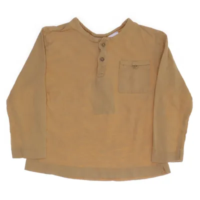 Henley shirt (Yellow) from Zara Baby Cotton
