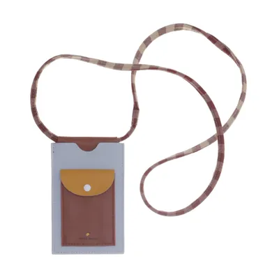 Mobilväska (Blå, Brun, Gul) från Sticky Lemon