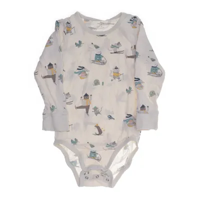 Body (Beige, Flerfärgad) från Lindex Baby Bomull, Elastan