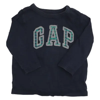 Long sleeve T-shirt (Blue) from BabyGap Cotton