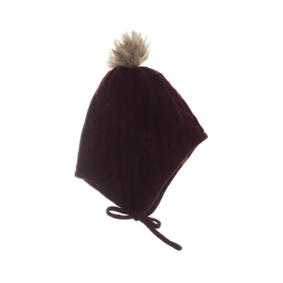 Pompon muts (Lila) van Polarn O. Pyret Gerecycled polyester, Wol