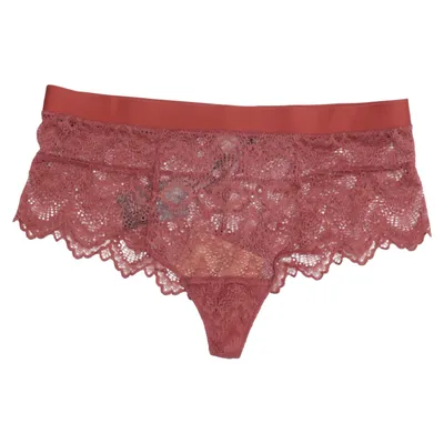 Panties (Red) from Understatement Elastane, Polyamide