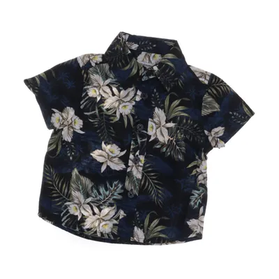 Kortärmad skjorta (Svart, Flerfärgad) från The Original Skill Bomull