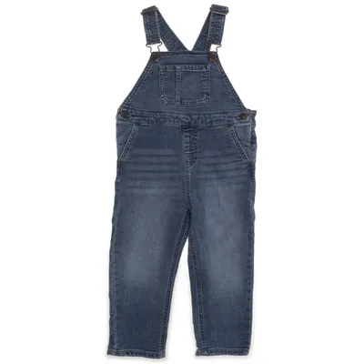 Hängselbyxor (Blå) från Next Bomull, Elastan, Polyester, Viskos