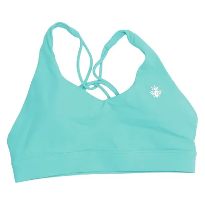 Sports bra (Turquoise) from Elite Elastane, Polyamide