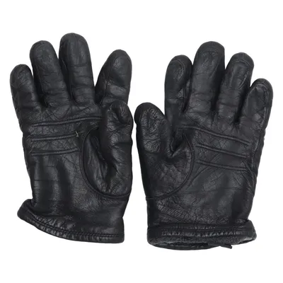 Leather gloves (Black) from Gaucho Leather, Polyester