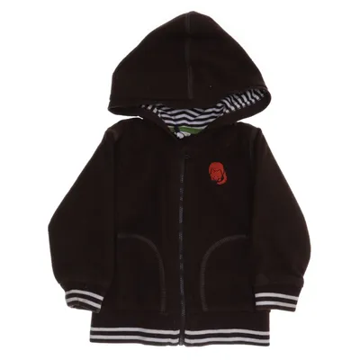 Hættetrøje (Brun, Hvid) fra Baby by Lindex Bomuld, Polyester