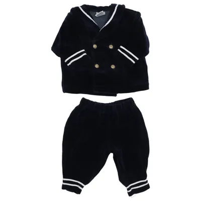 Sæt (Blå) fra H&M Baby Bomuld, Polyamid