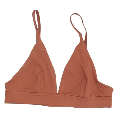 Brassière (Marron) de Understatement Élasthane, Polyamide