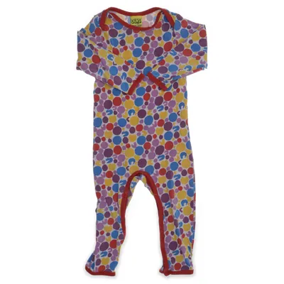 Sparkdräkt (Flerfärgad) från Duns Elastan, Ekologisk bomull