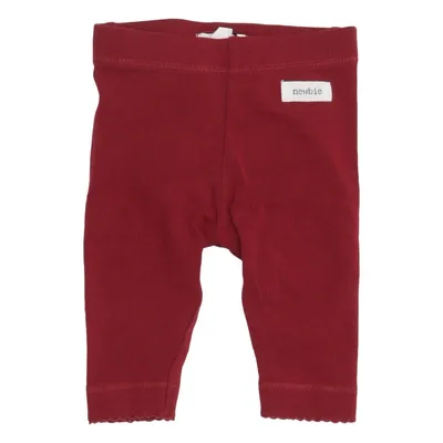 Leggings (Rood) van Newbie by KappAhl Katoen, Elastaan