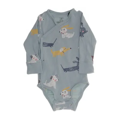 Body (Green, Multicolored) from Lindex Baby Cotton, Elastane