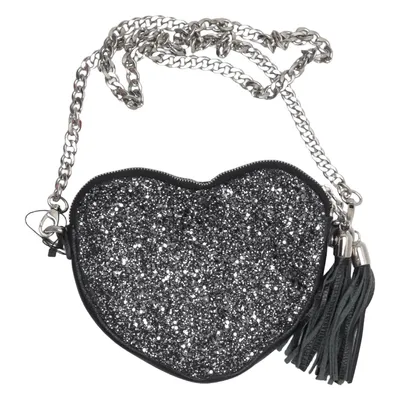 Shoulder-bag (Black, Silver) from Cinti Leather