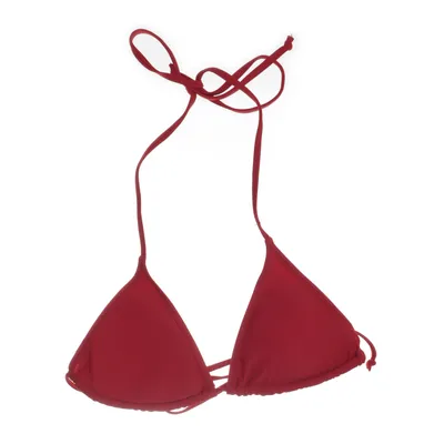 Haut de bikini (Rouge) de Nor Élasthane, Polyamide, Polyester recyclé