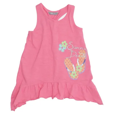 Kjole (Pink) fra Kids by Lindex Bomuld
