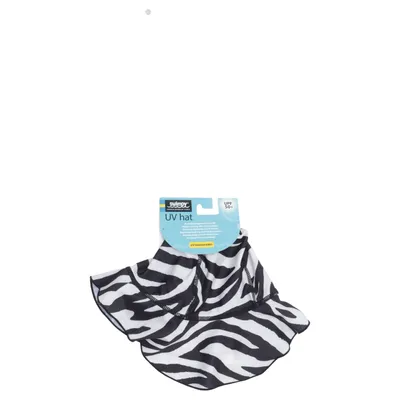 UV-kasket (Sort, Hvid) fra Swimpy Elastan, Polyester