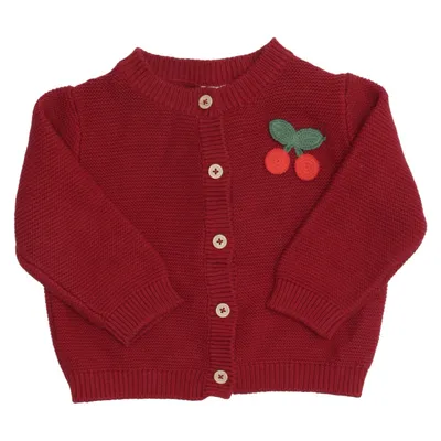 Cardigan (Rood) van Rikiki Katoen
