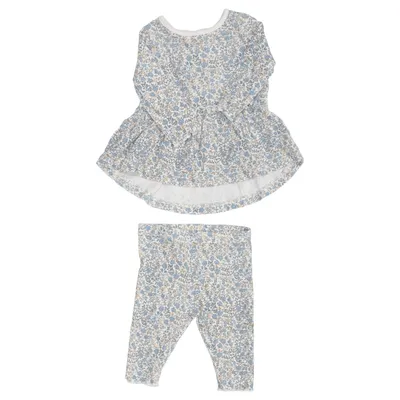 Set (Blå, Beige, Flerfärgad) från Next Baby Bomull, Elastan