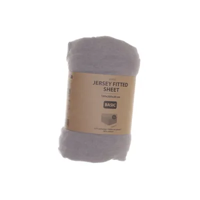 Dra-på-lakan (Beige) från Jysk Bomull, Återvunnen polyester