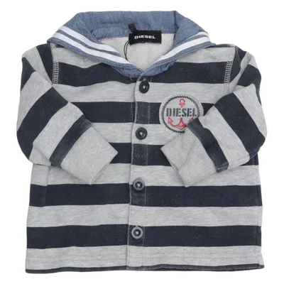 Capuchon sweater (Blauw, Grijs) van Diesel Katoen, Polyester