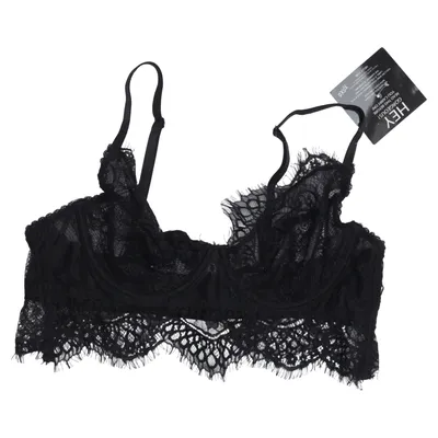 Soutien-gorge (Noir) de NLY Lingerie Élasthane, Polyamide