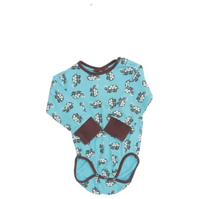 Body (Bleu, Marron, Blanc) de Mei Coton, Élasthane