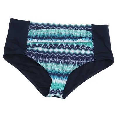 Bikini bottom (Blue, Green, Multicolored) from Wiki Elastane, Polyamide