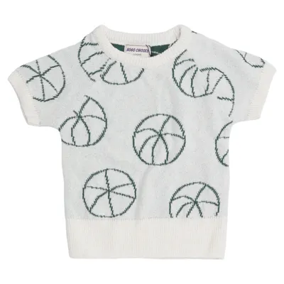 T-shirt (White, Green) from Bobo Choses Cotton, Polyamide