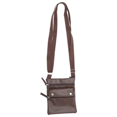 Sac à bandoulière (Marron) de Tedi Polyuréthane
