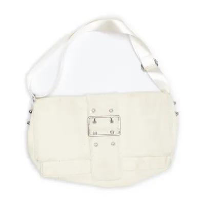 Skuldertaske (Hvid) fra Weekday Bomuld, Polyester, Uld