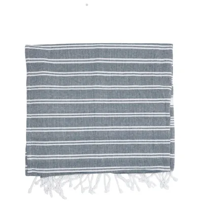 Beach towel (Blue, White) from Butlers Cotton