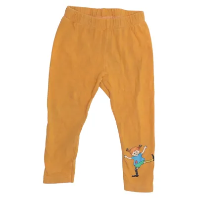 Leggings (Brun) fra Pippi Långstrump Elastan, Økologisk bomuld